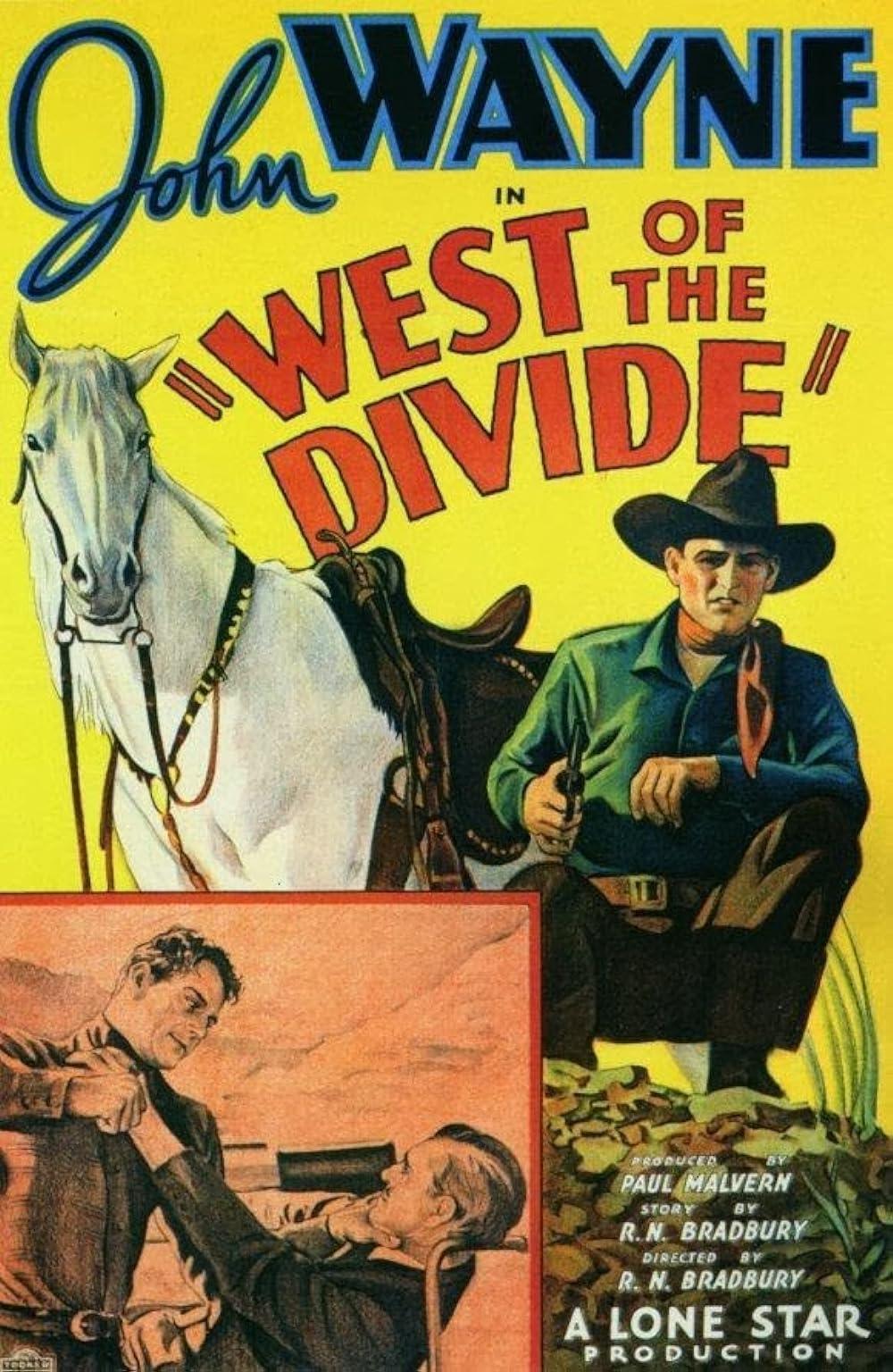 West of the Divide (1934) Cover