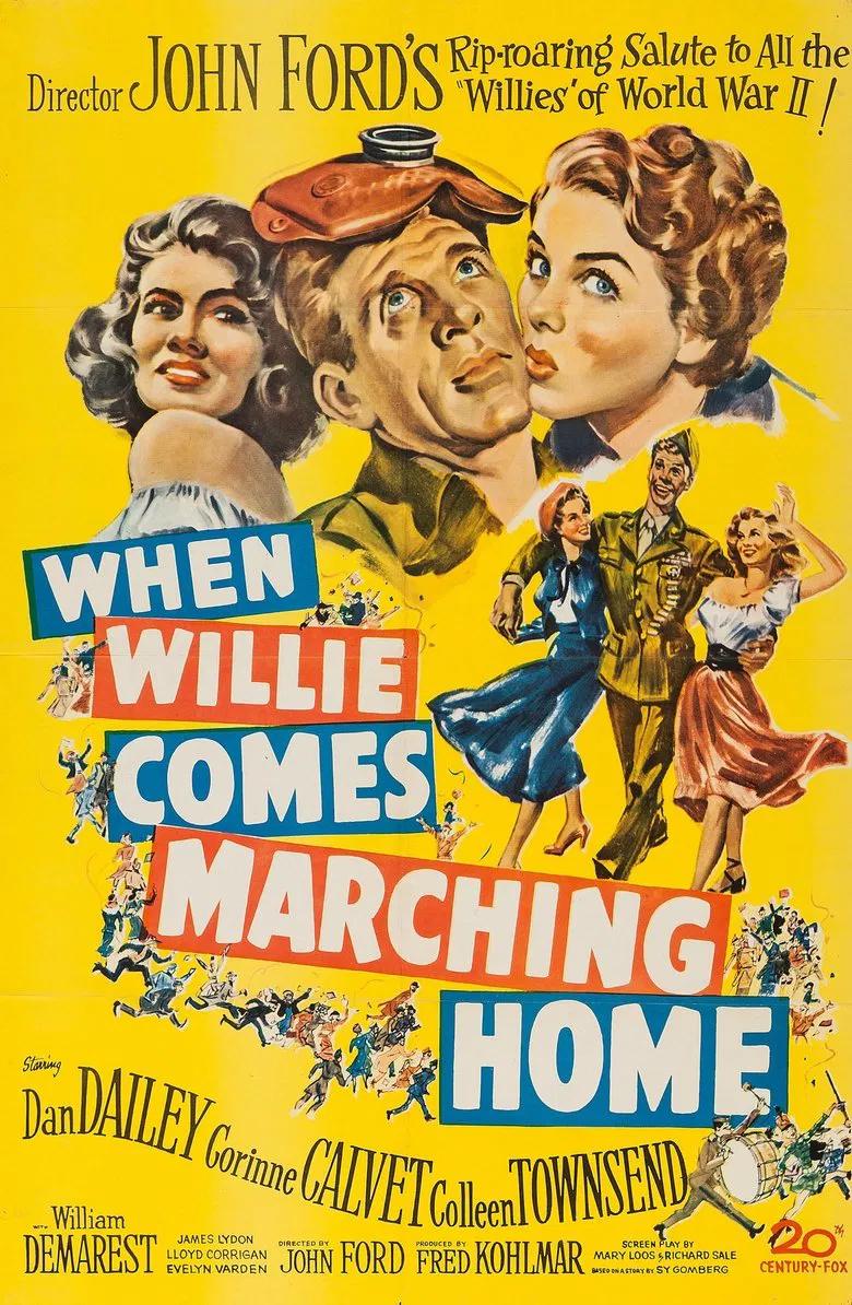 When Willie Comes Marching Home (1950) Cover