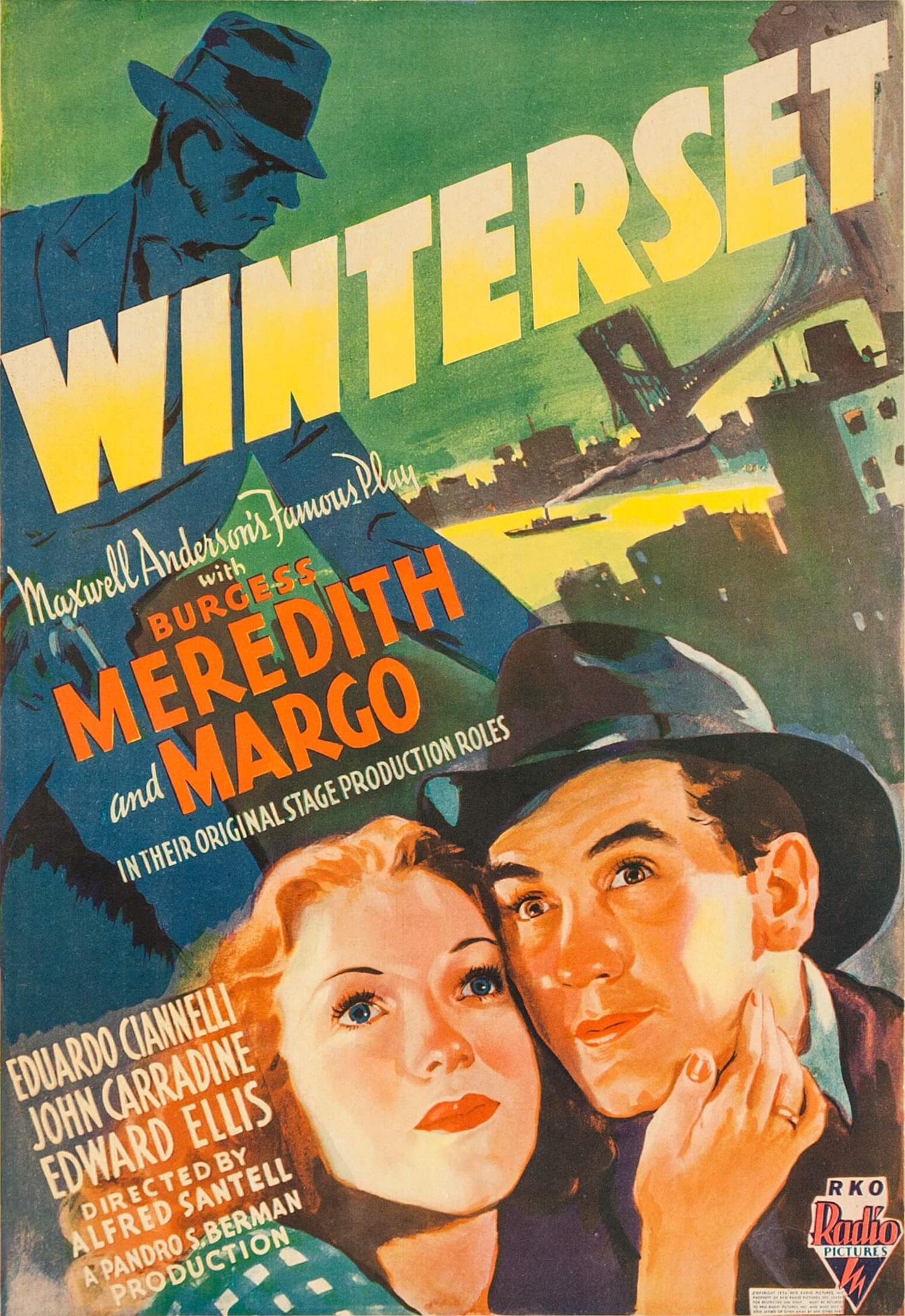 Winterset (1936) Cover