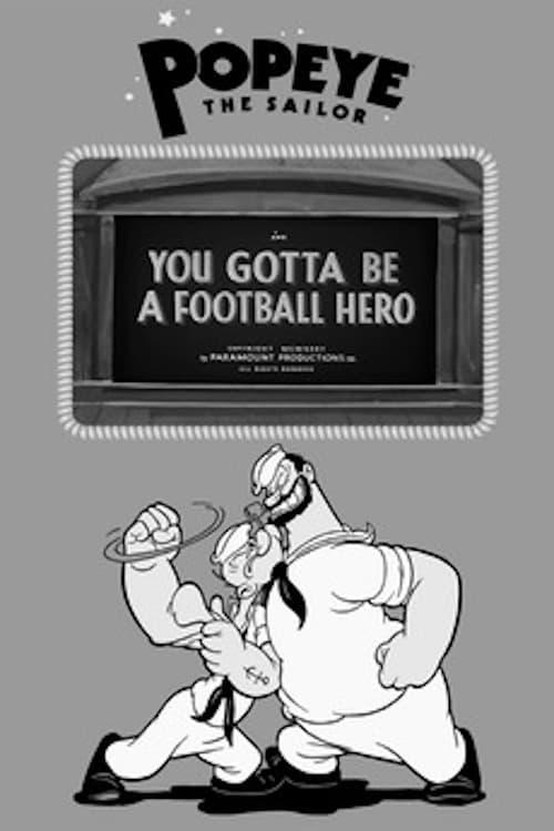 You Gotta Be a Football Hero (1935) Cover