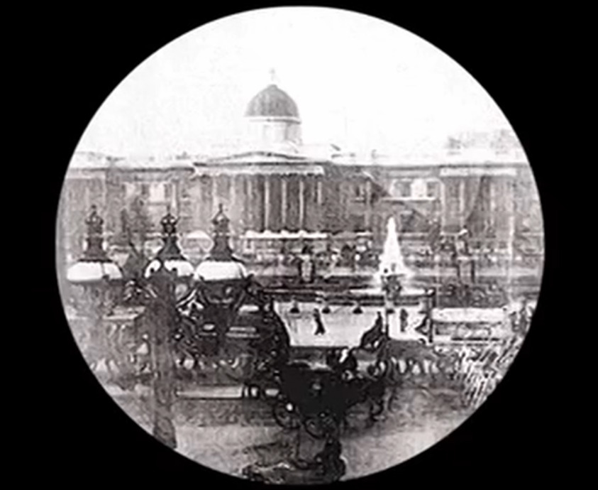 London's Trafalgar Square (1890) Cover