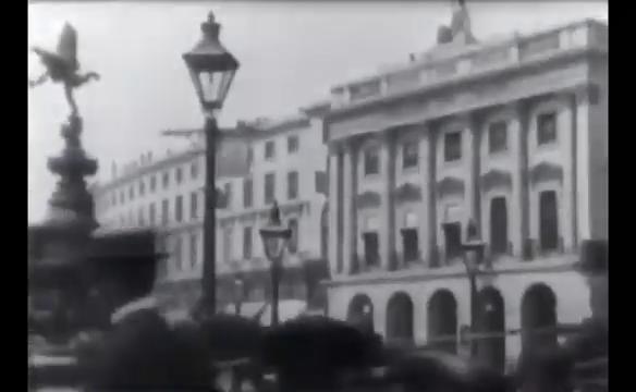 Leisurely Pedestrians, Open Topped Buses and Hansom Cabs with Trotting Horses (1889) Cover
