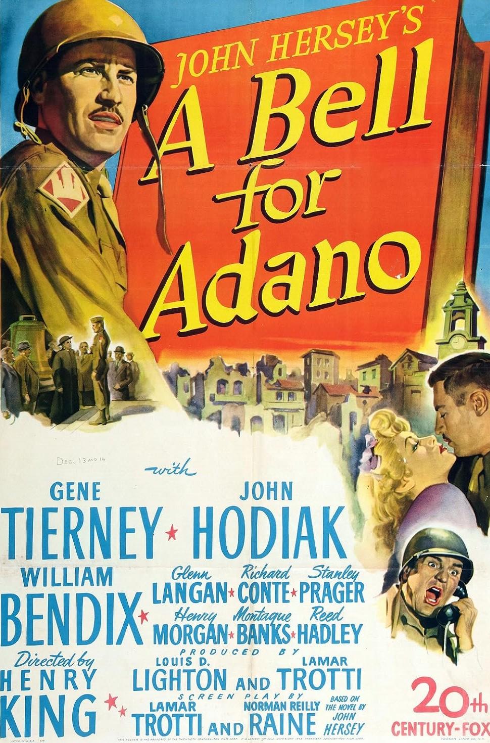 A Bell for Adano (1945) Cover