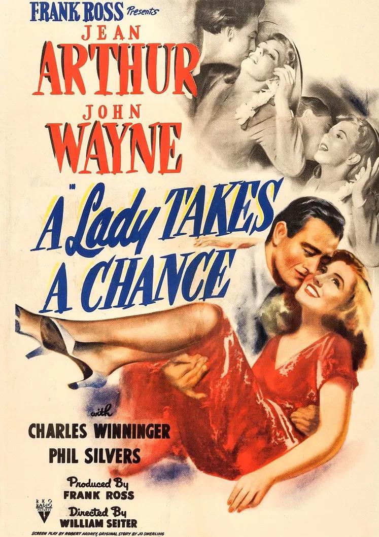 A Lady Takes a Chance (1943) Cover