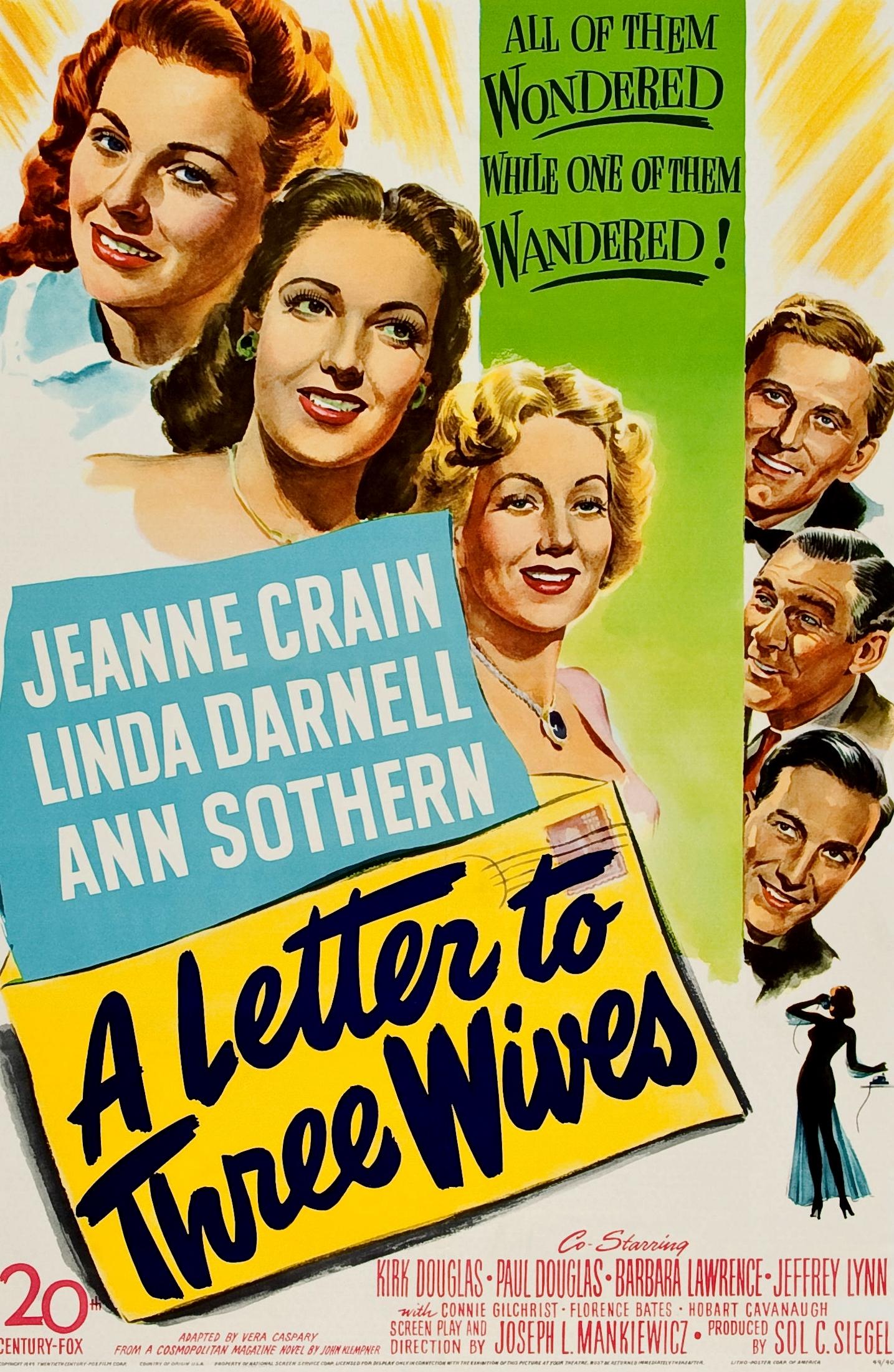 A Letter to Three Wives (1949) Cover