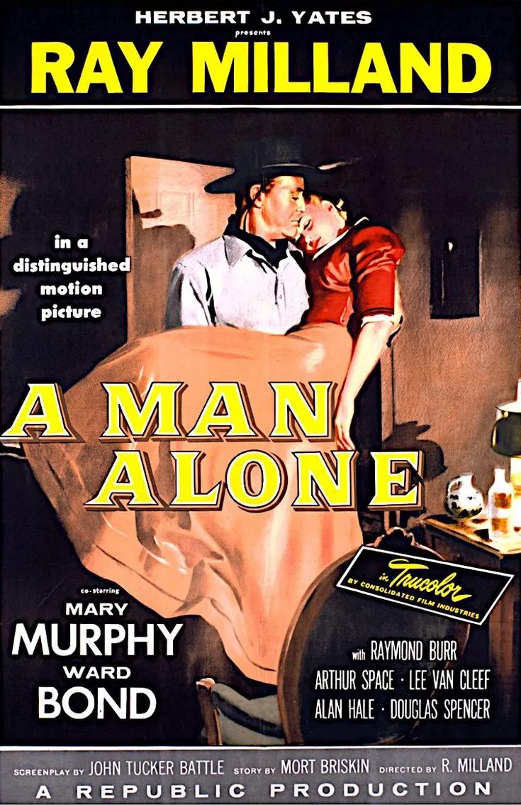 A Man Alone (1955) Cover