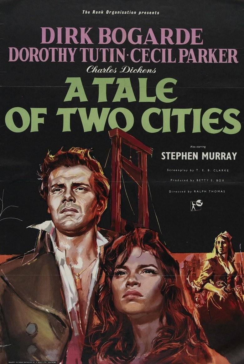 A Tale of Two Cities (1958) Cover