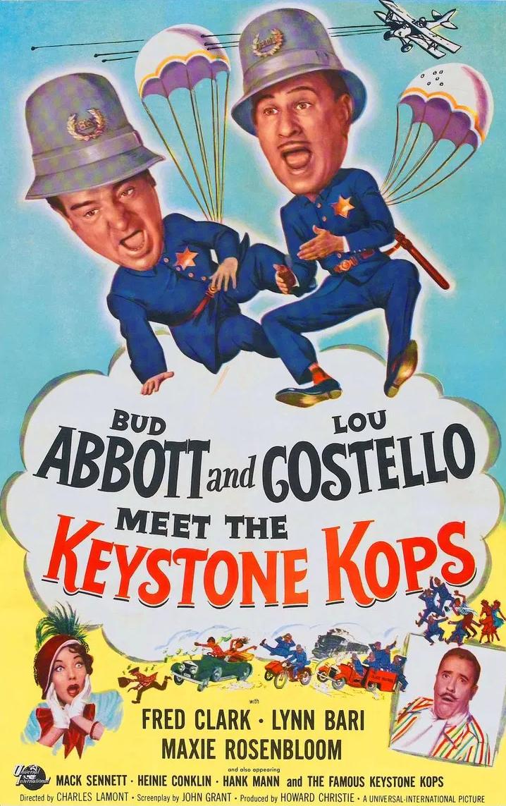 Abbott and Costello Meet the Keystone Kops (1955) Cover