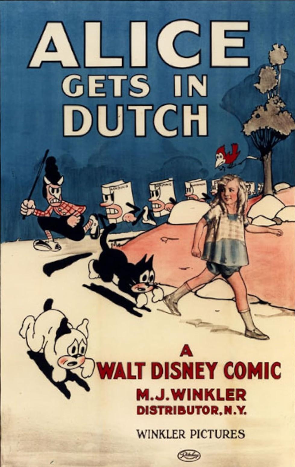 Alice Gets in Dutch (1924) Cover