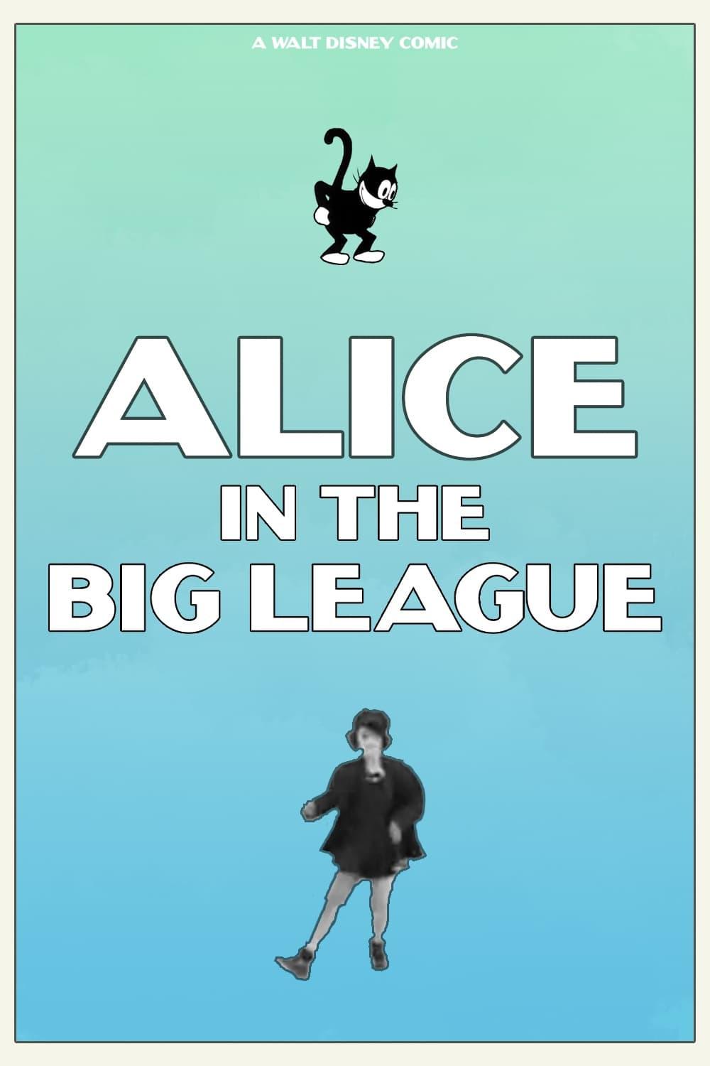 Alice in the Big League (1927) Cover
