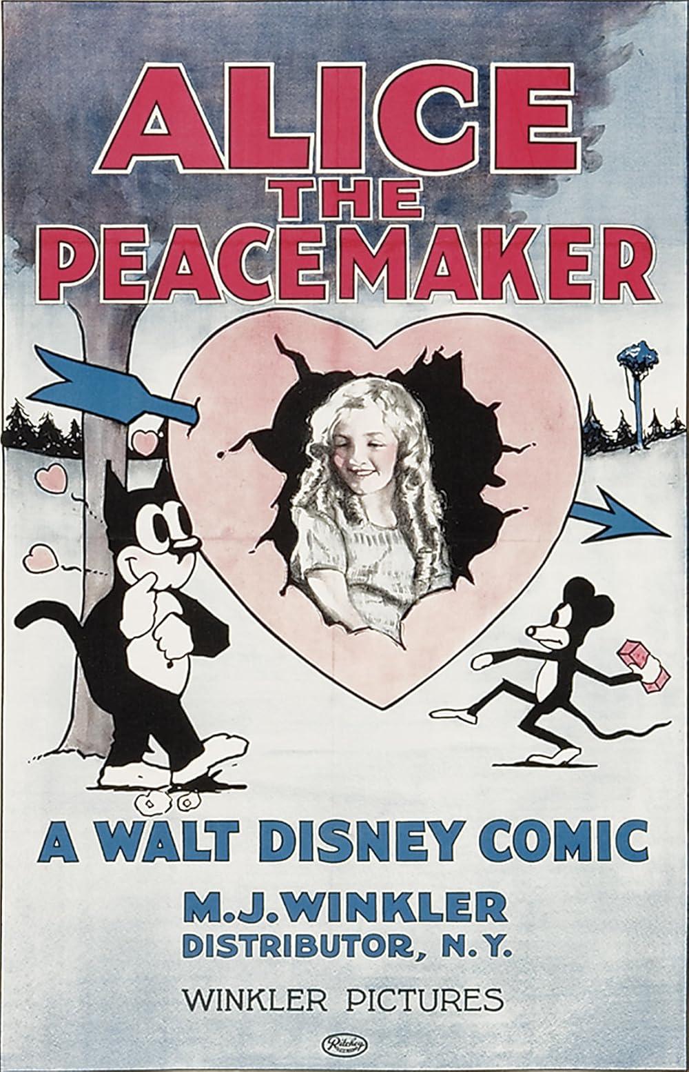 Alice the Peacemaker (1924) Cover