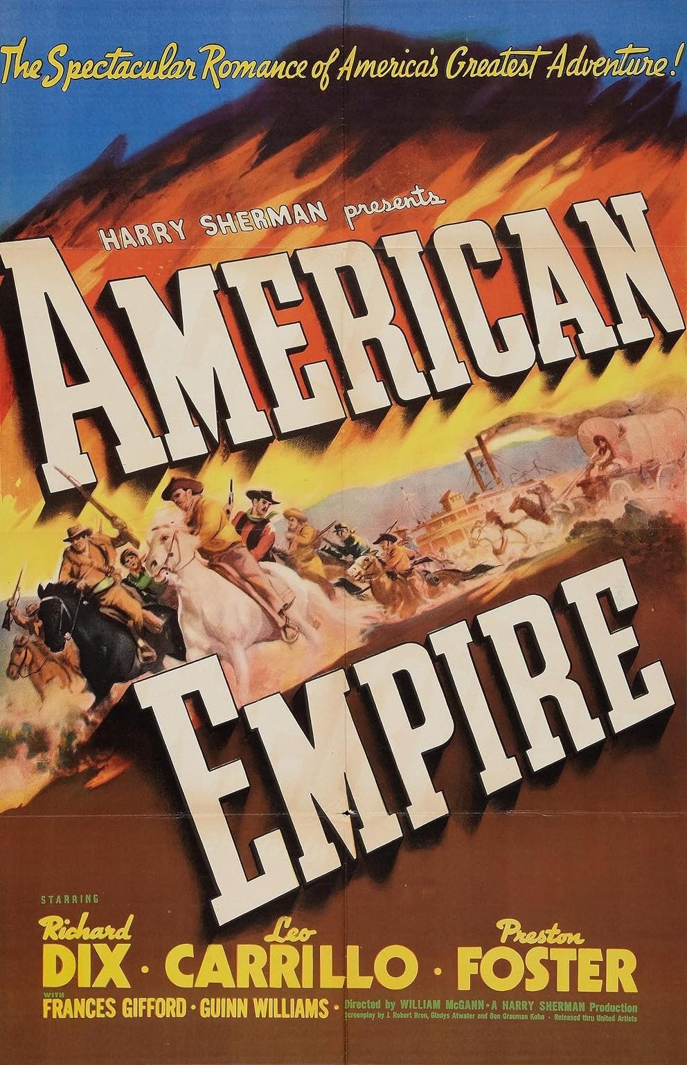 American Empire (1942) Cover