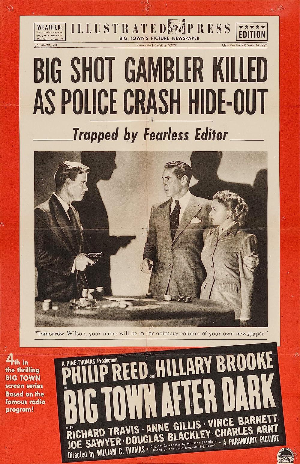 Big Town After Dark (1947) Cover