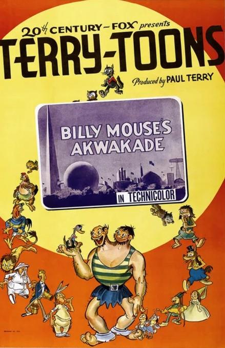 Billy Mouse’s Akwakade (1940) Cover