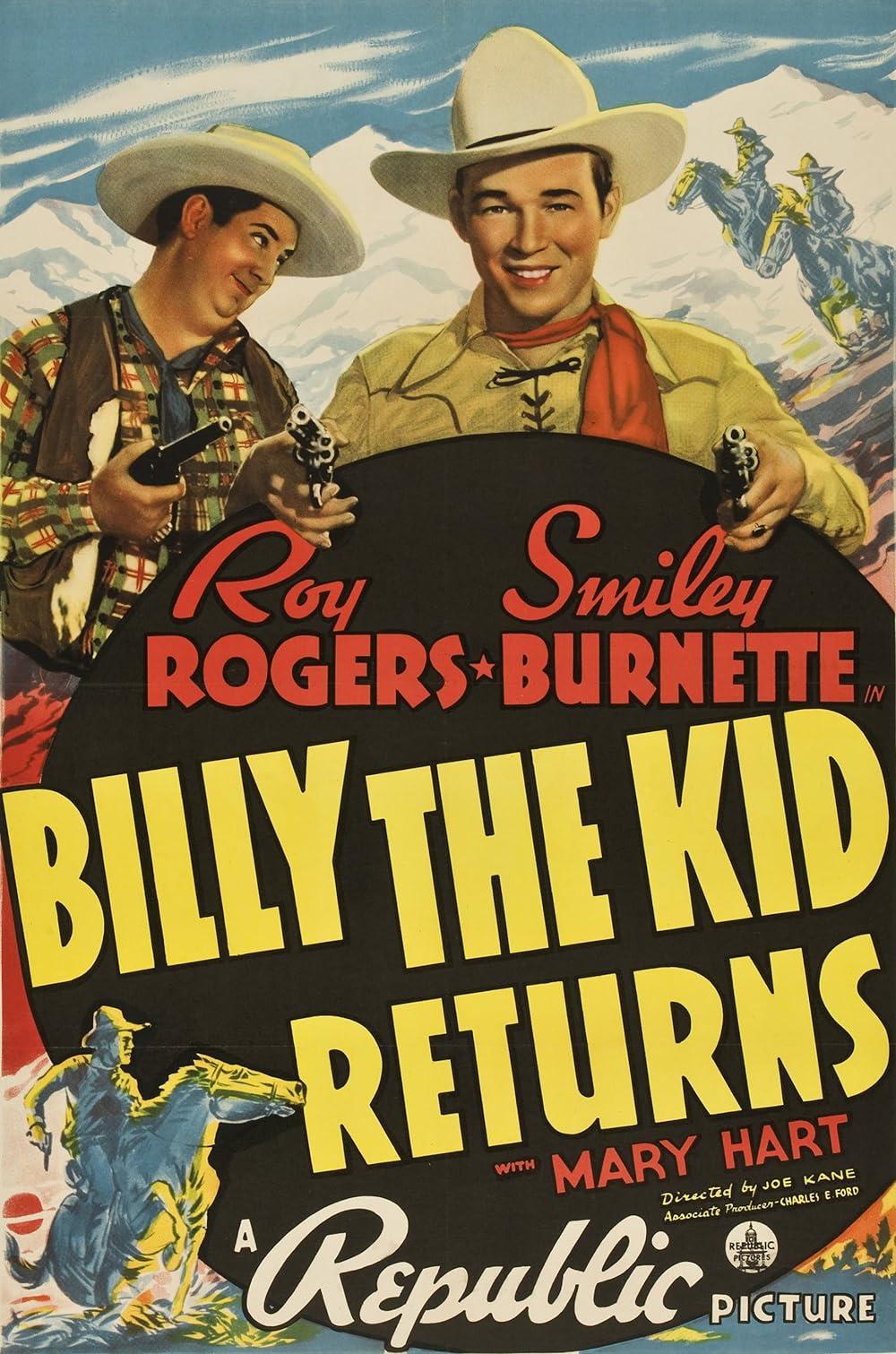 Billy the Kid Returns (1938) Cover