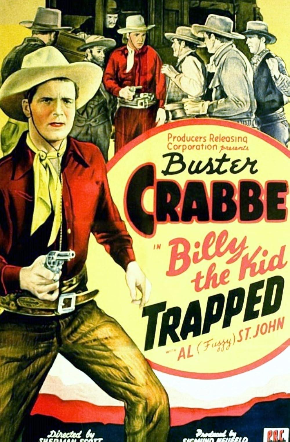 Billy the Kid Trapped (1942) Cover