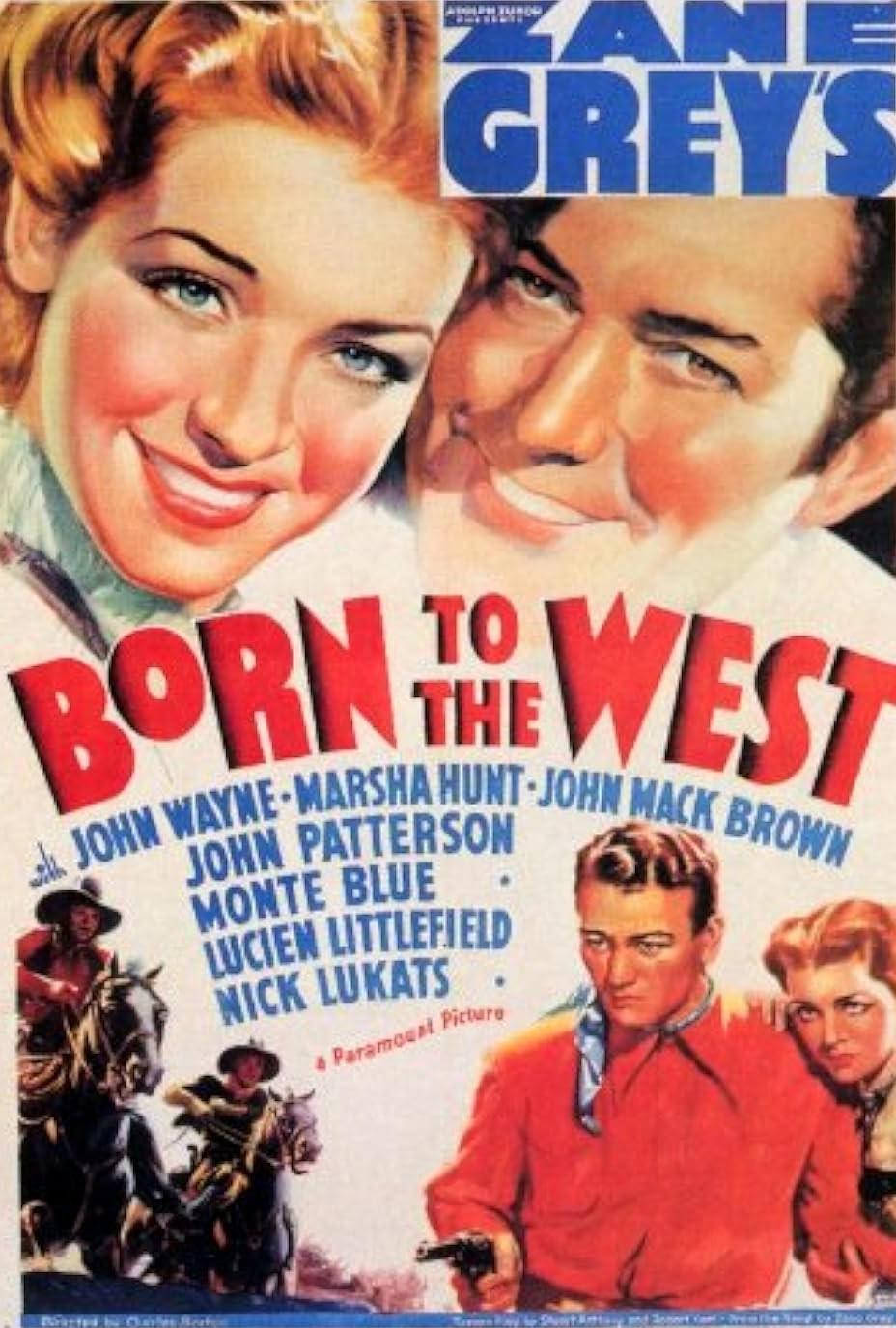 Born to the West (1937) Cover
