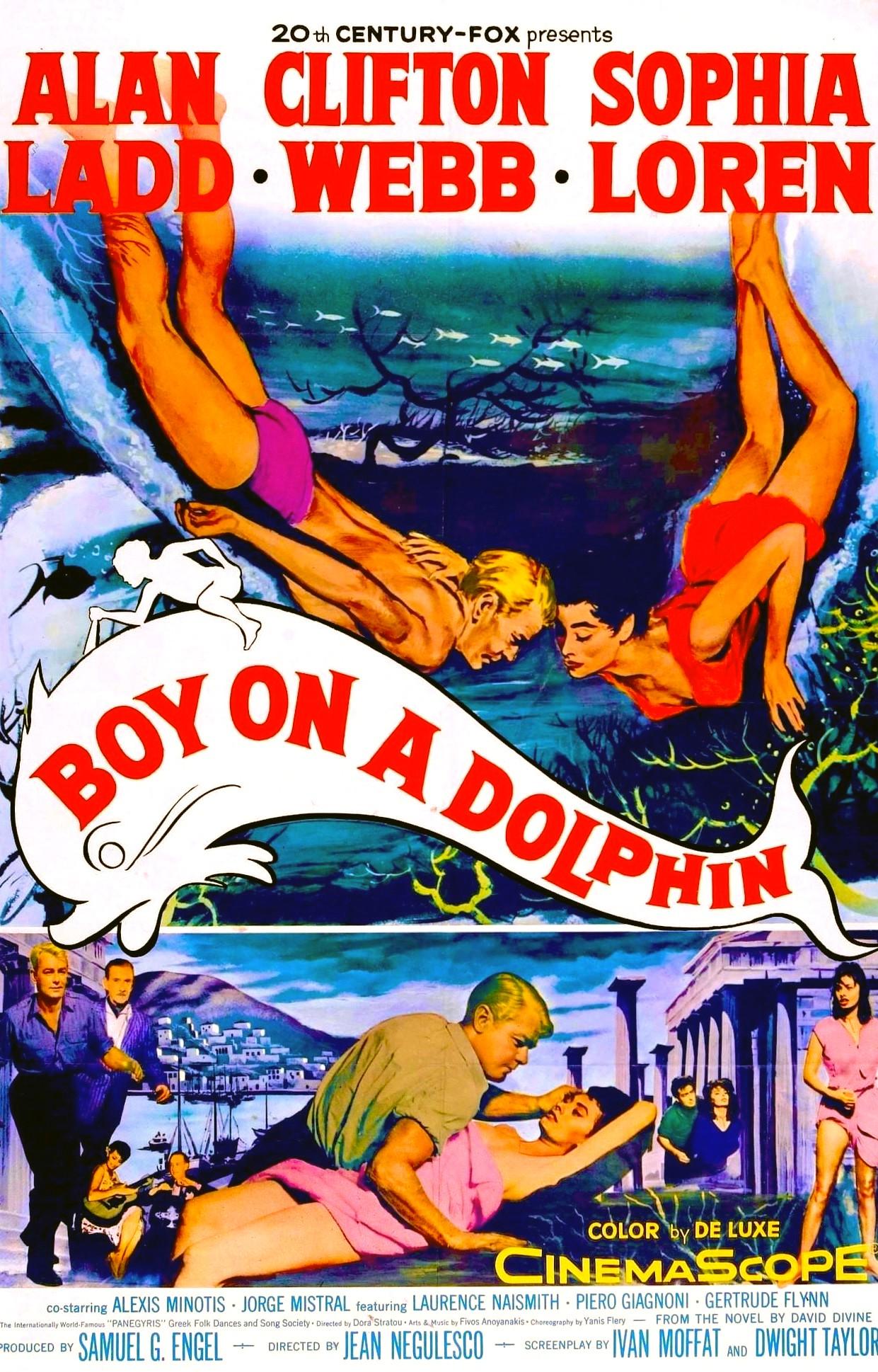 Boy on a Dolphin (1957) Cover
