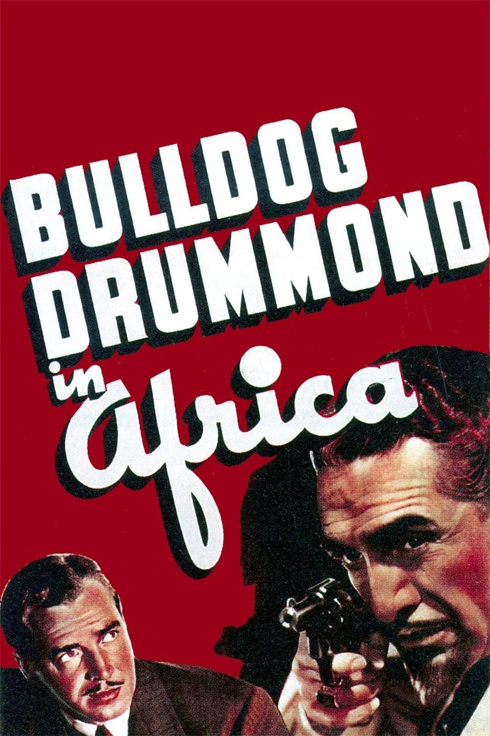 Bulldog Drummond in Africa (1938) Cover