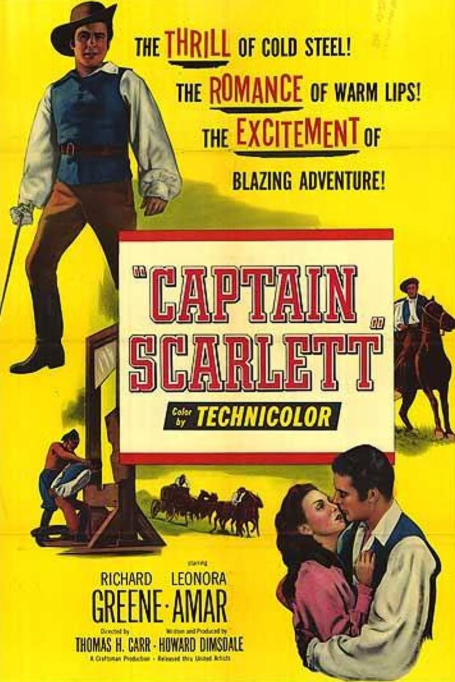 Captain Scarlett (1952) Cover