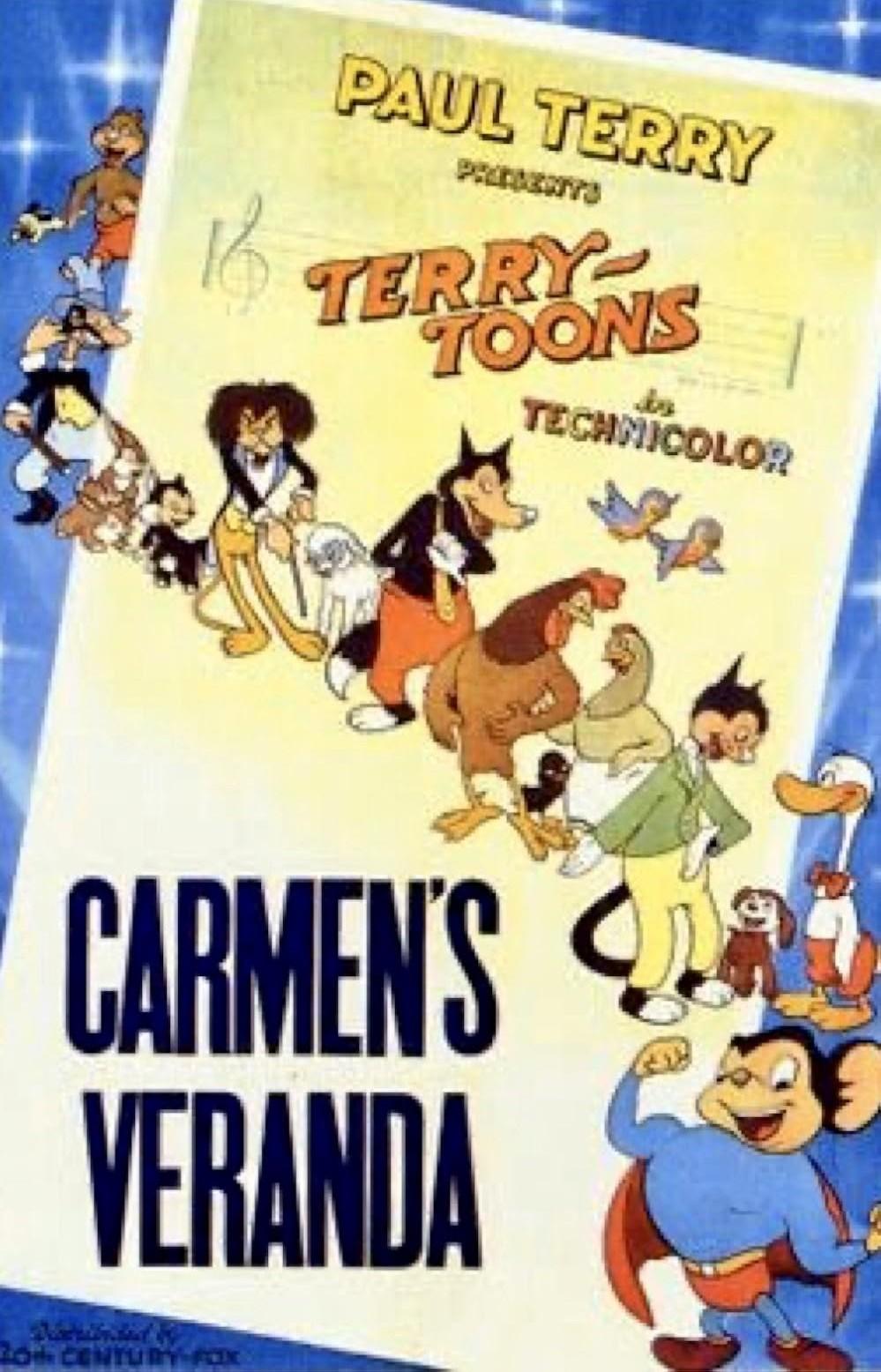 Carmen’s Veranda (1944) Cover