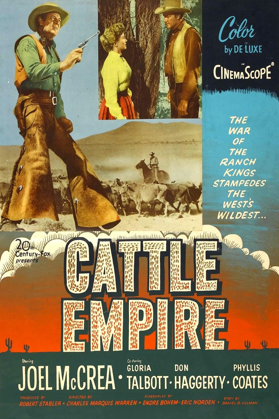 Cattle Empire (1958) Cover