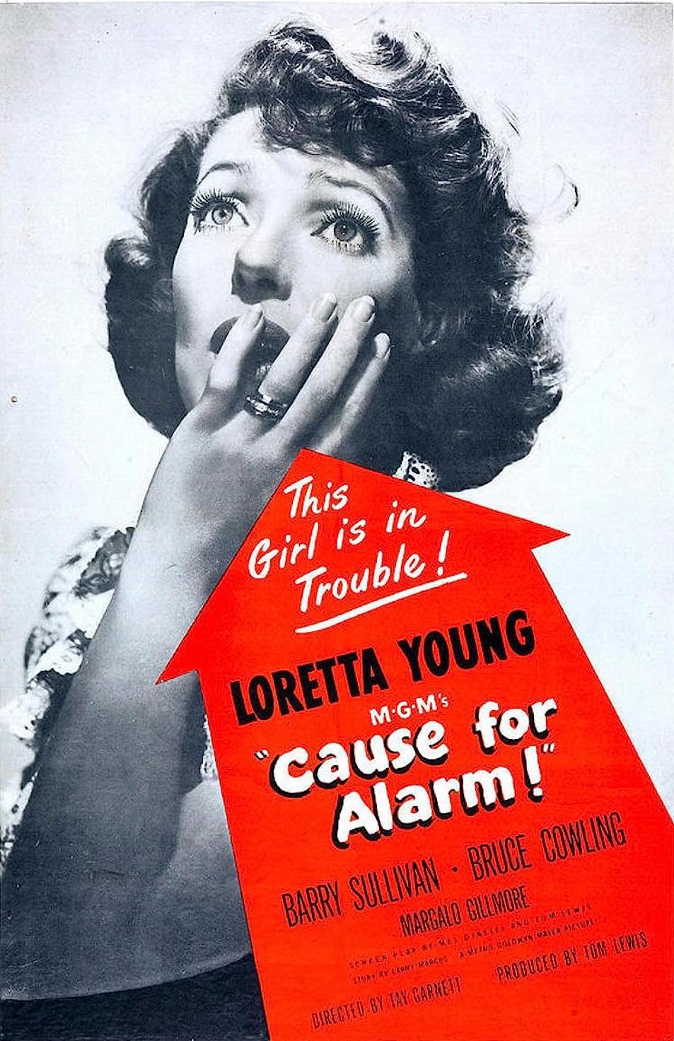 Cause for Alarm! (1951) Cover