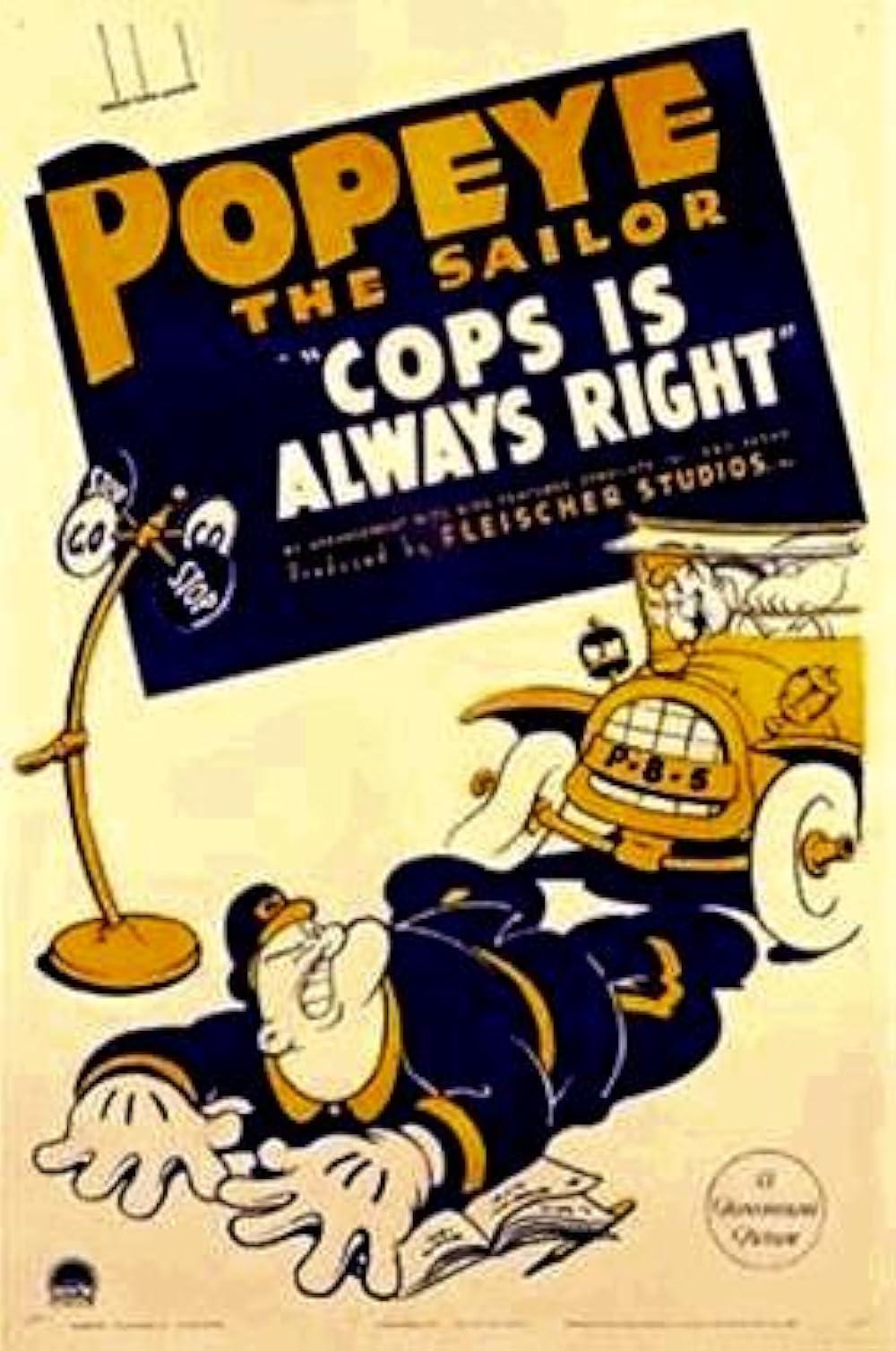 Cops Is Always Right (1938) Cover