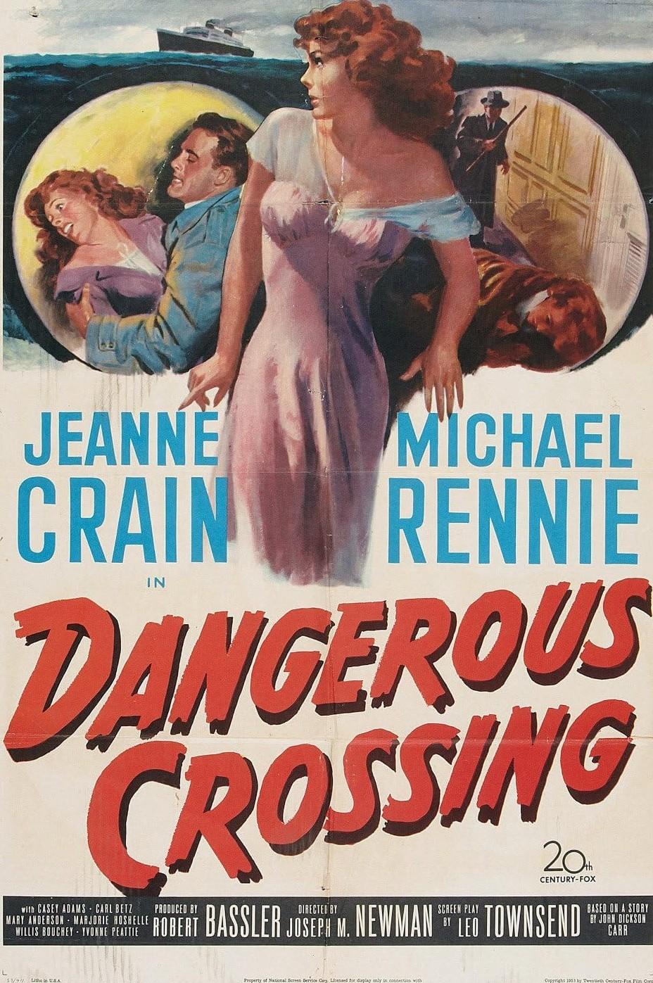 Dangerous Crossing (1953) Cover