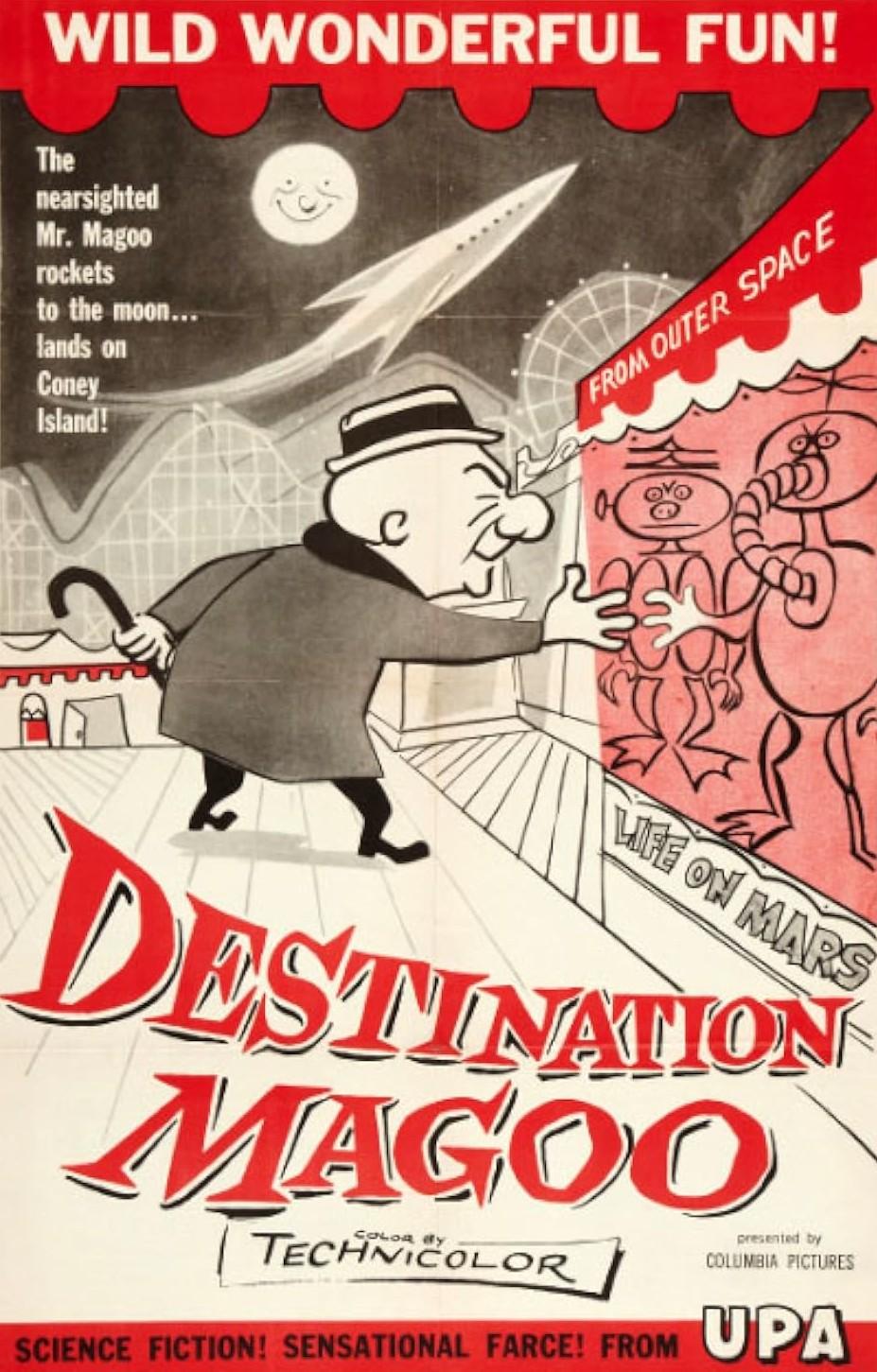 Destination Magoo (1954) Cover