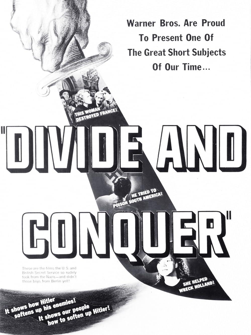 Divide and Conquer (1943) Cover