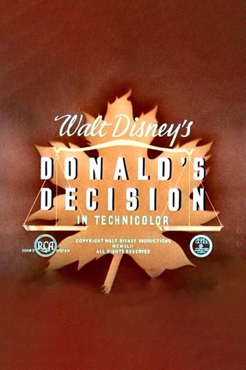 Donald’s Decision (1942) Cover