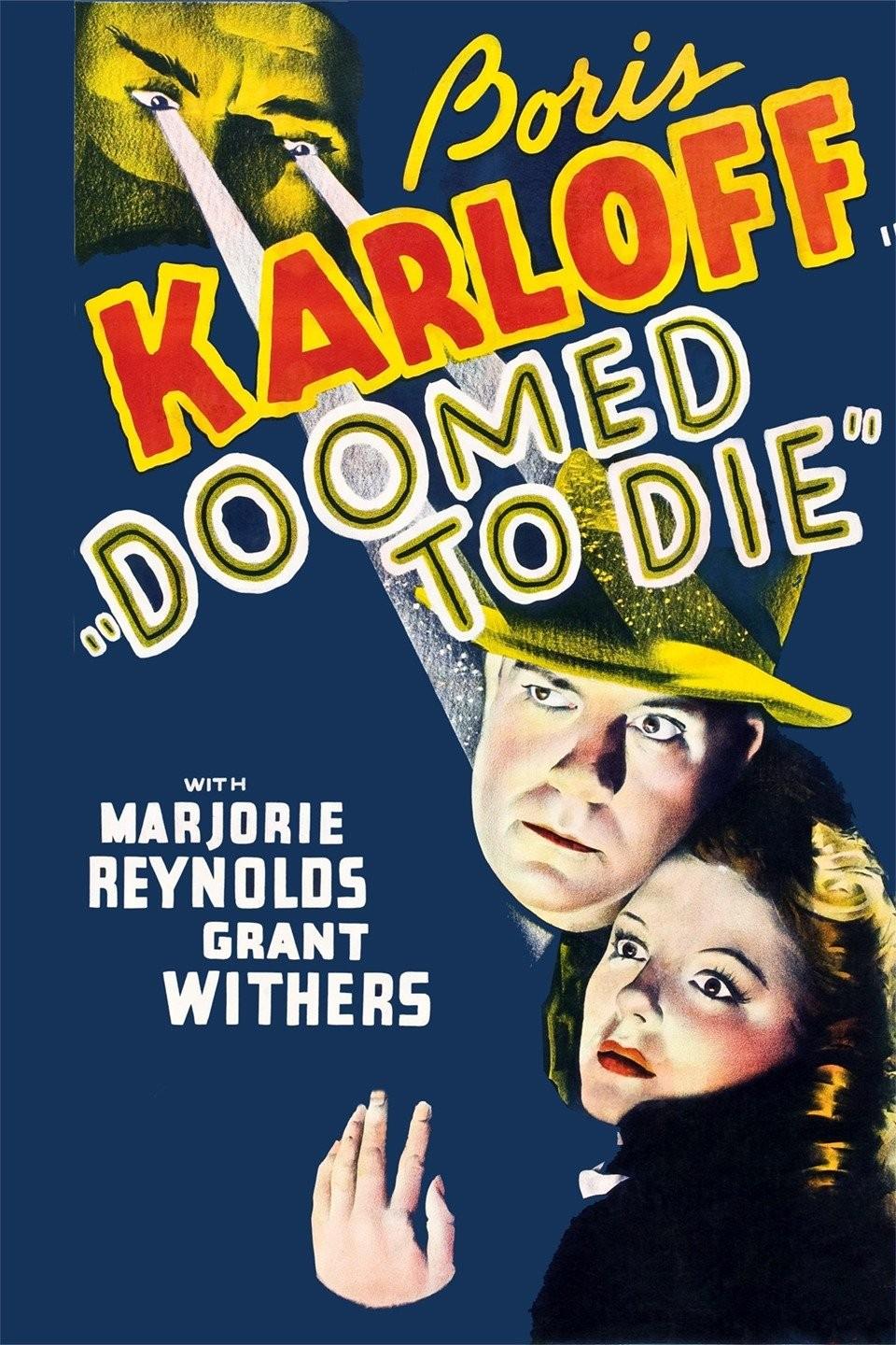 Doomed to Die (1940) Cover
