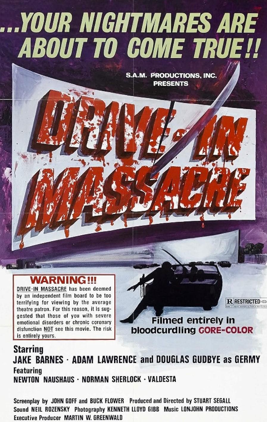 Drive In Massacre (1976) Cover