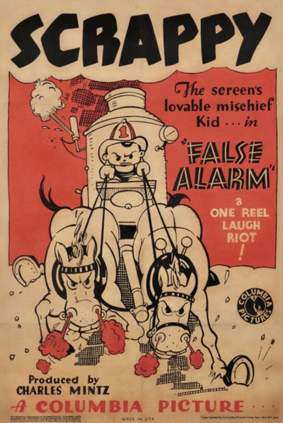 False Alarm (1933) Cover