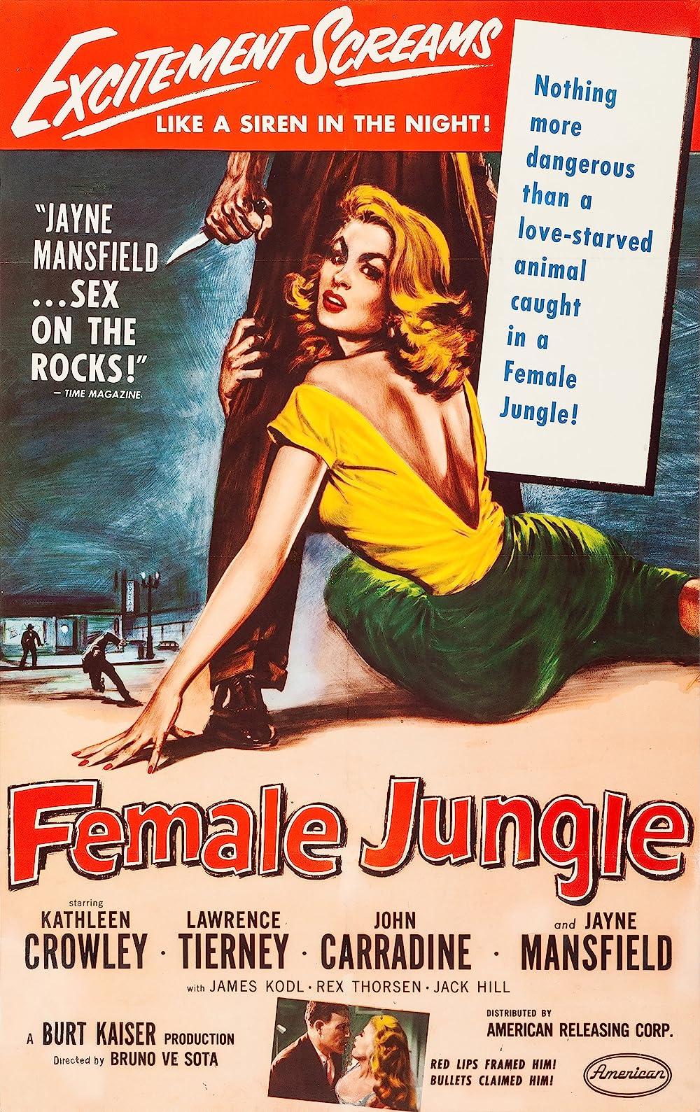 Female Jungle (1955) Cover