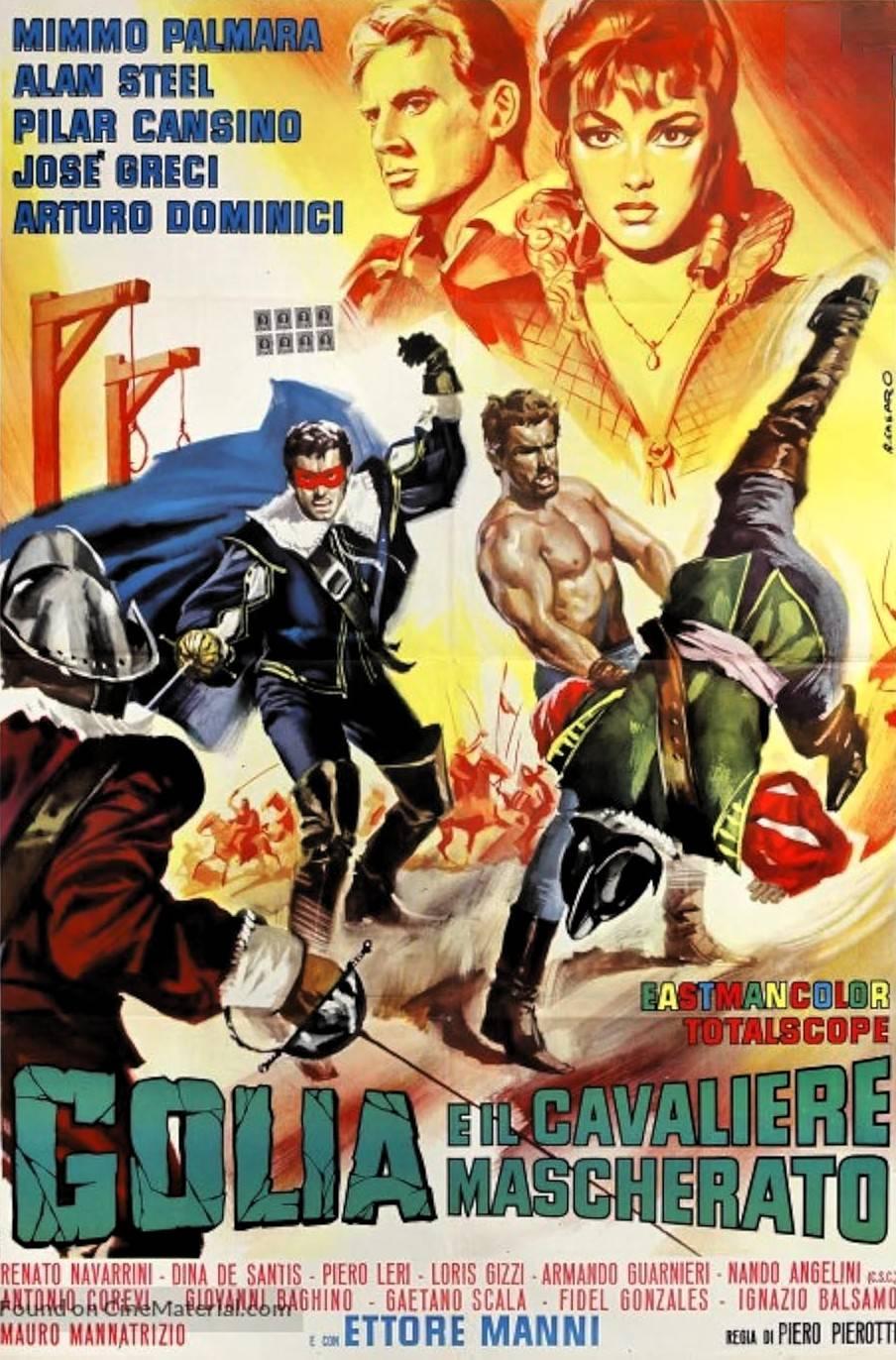 Golia e il cavaliere mascherato (1963) Cover