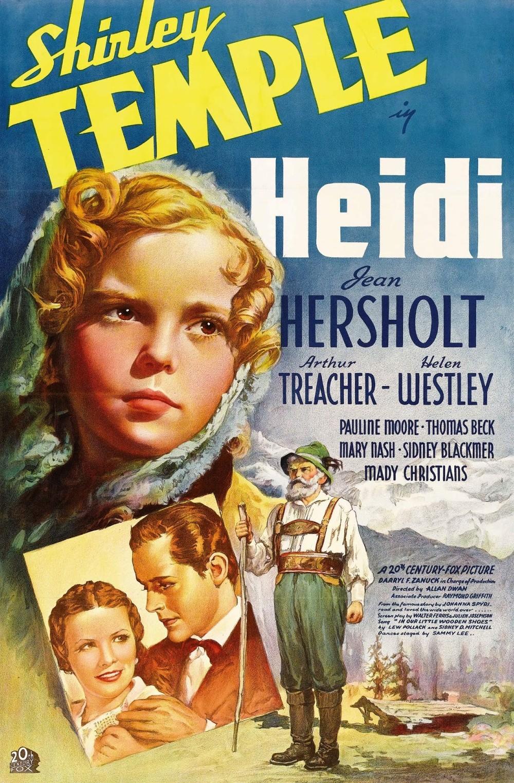 Heidi (1937) Cover