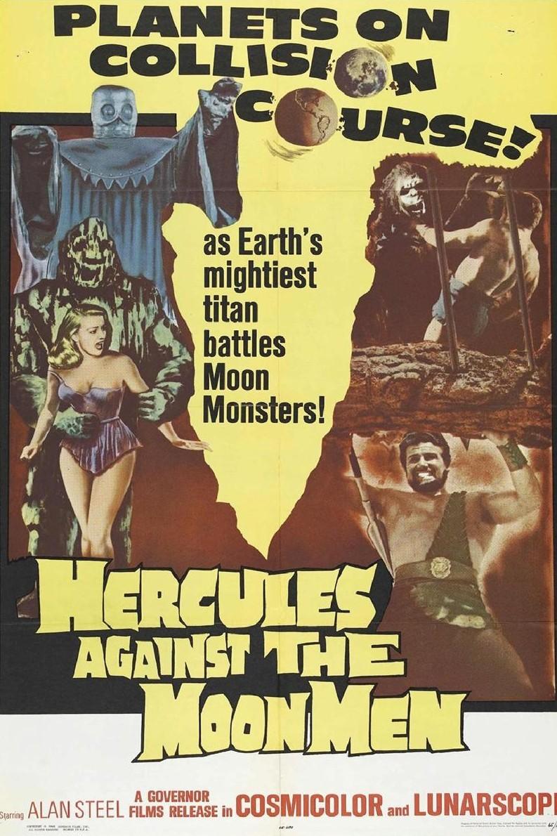 Hercules Against the Moon Men (1964) Cover