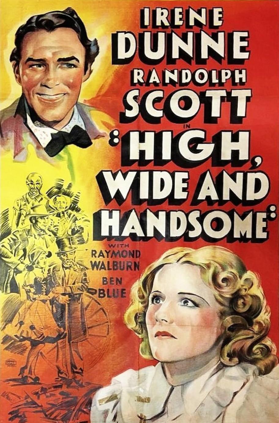 High, Wide and Handsome (1937) Cover