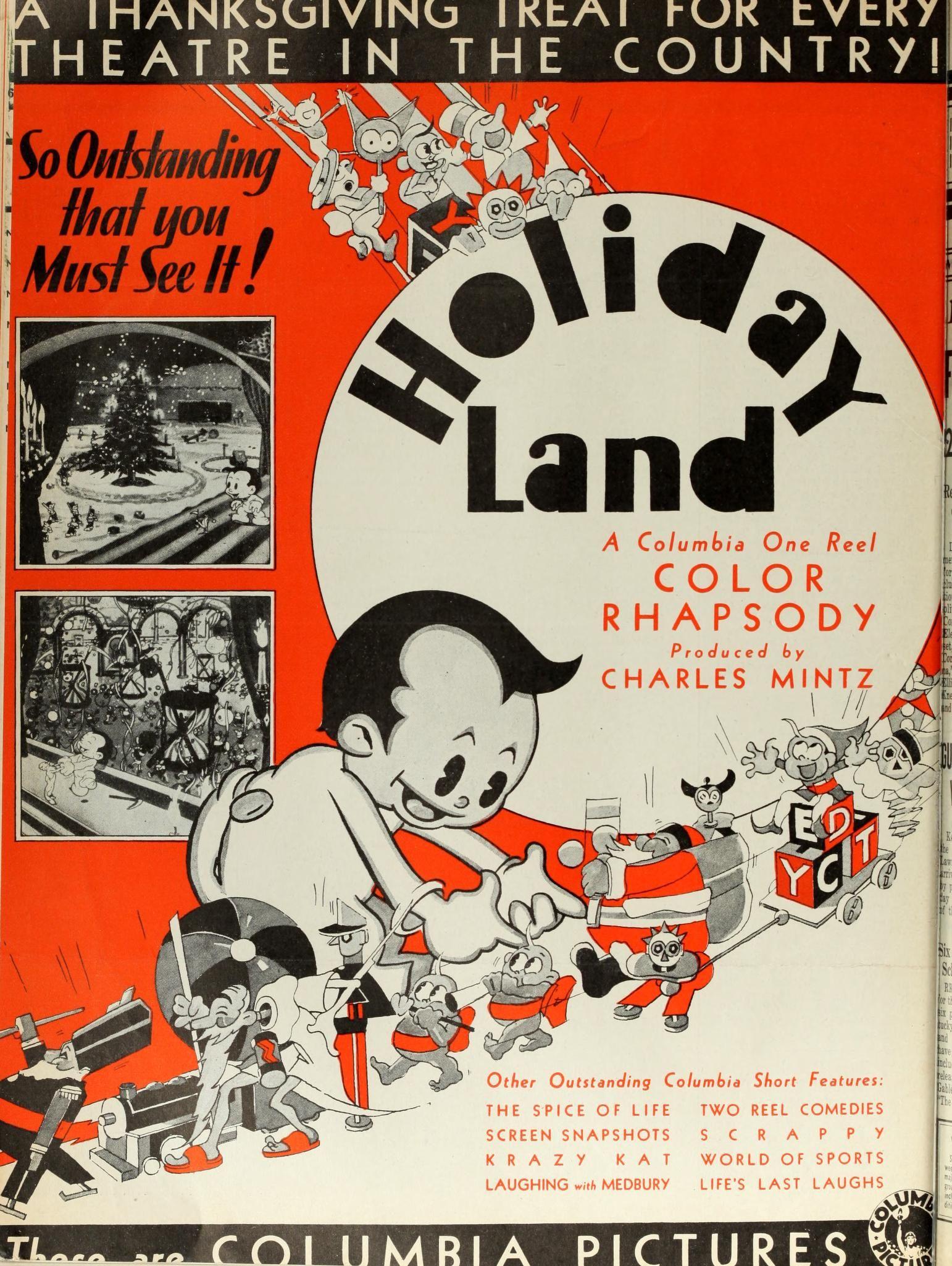 Holiday Land (1934) Cover