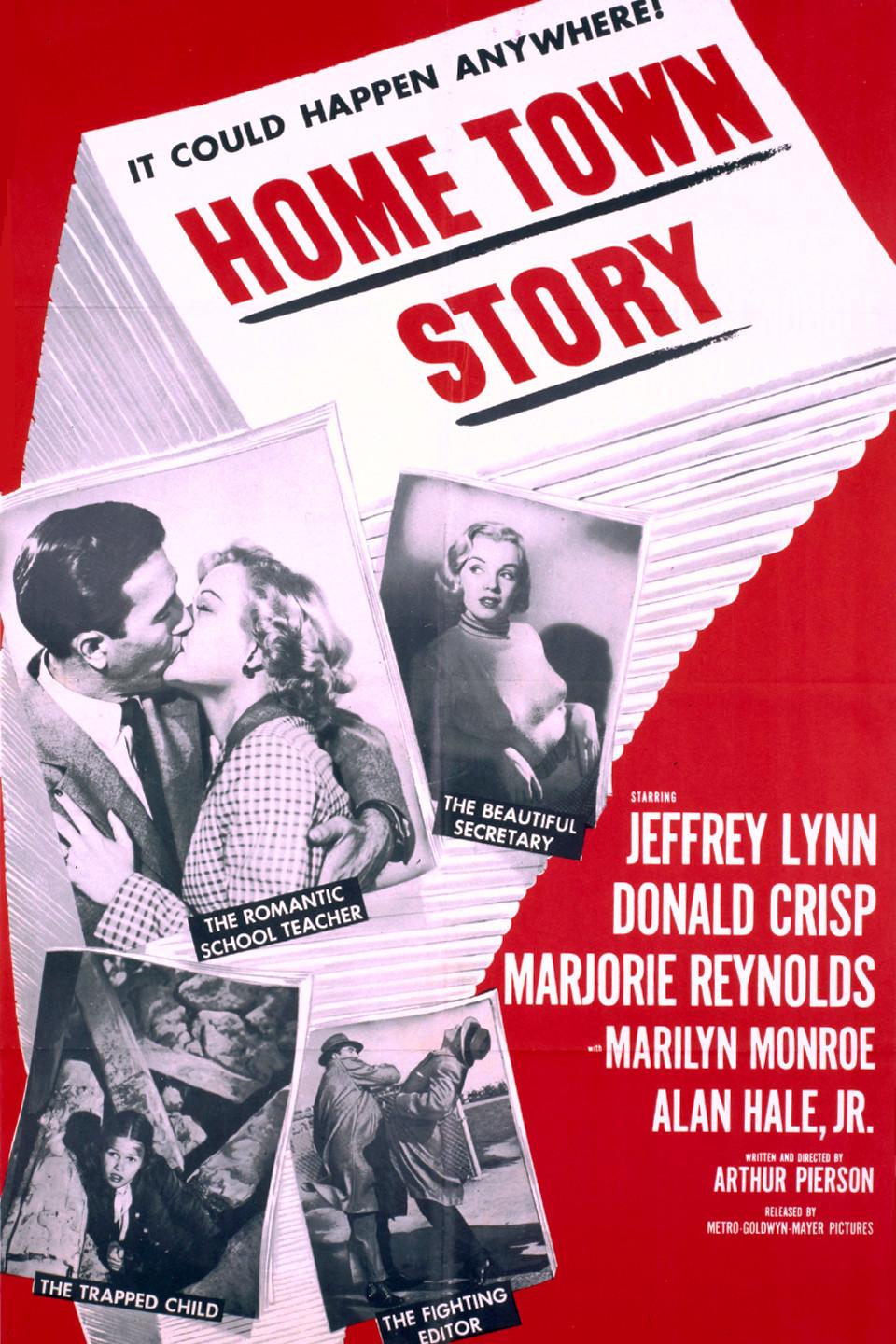 Home Town Story (1951) Cover