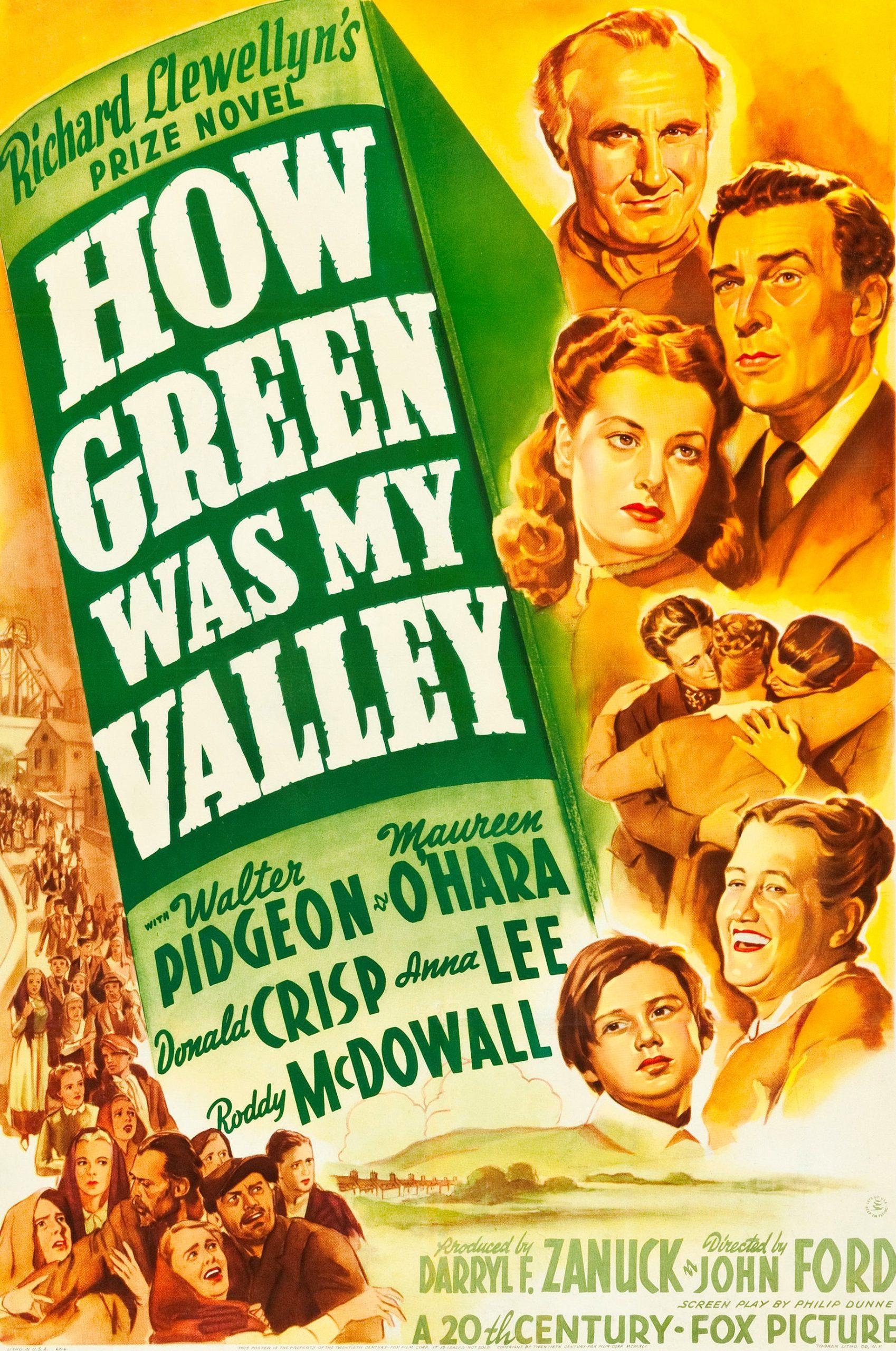 How Green Was My Valley (1941) Cover