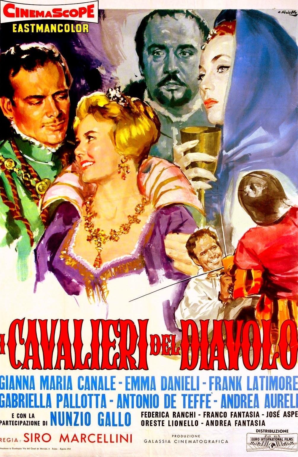 I cavalieri del diavolo (1959) Cover