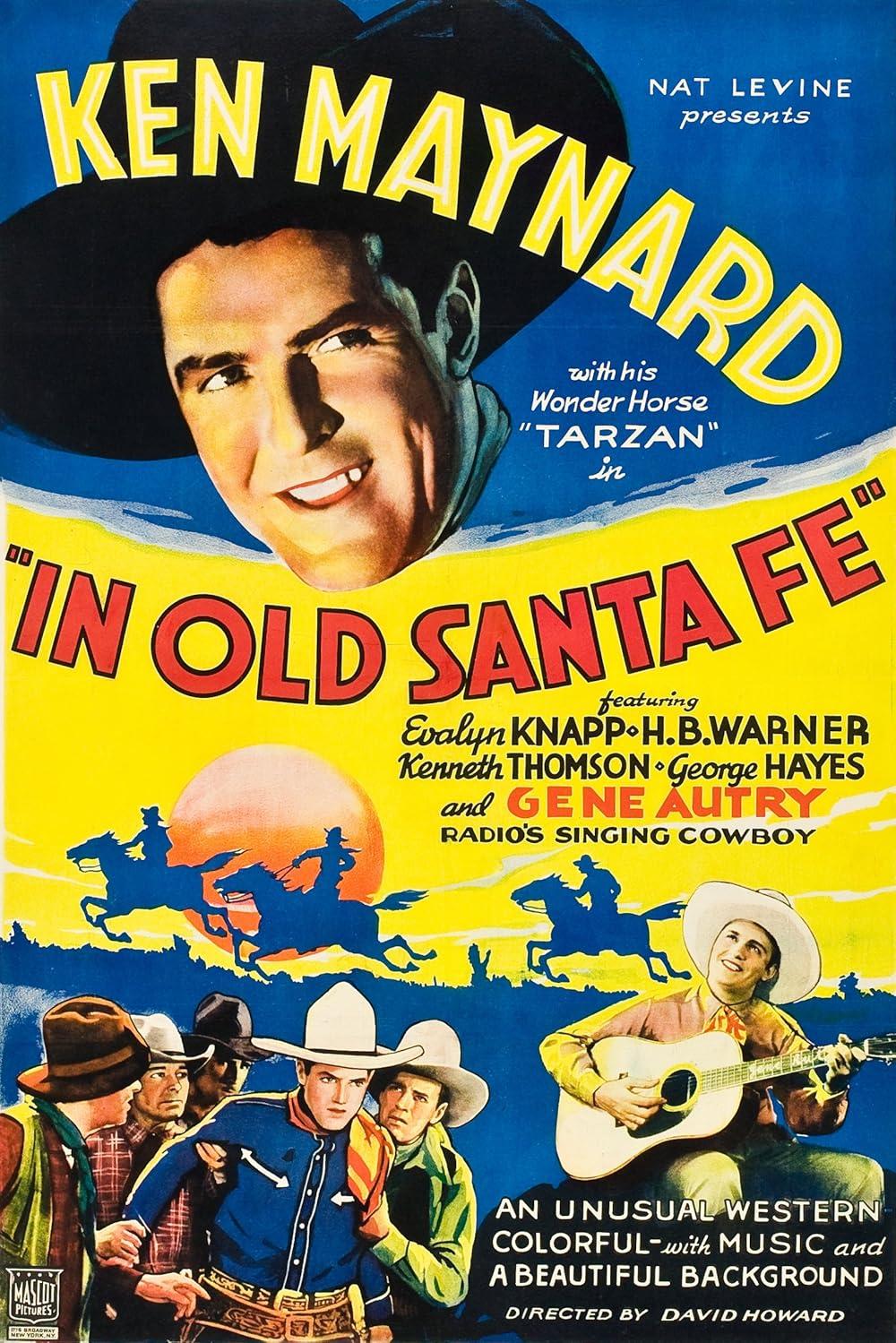 In Old Santa Fe (1934) Cover