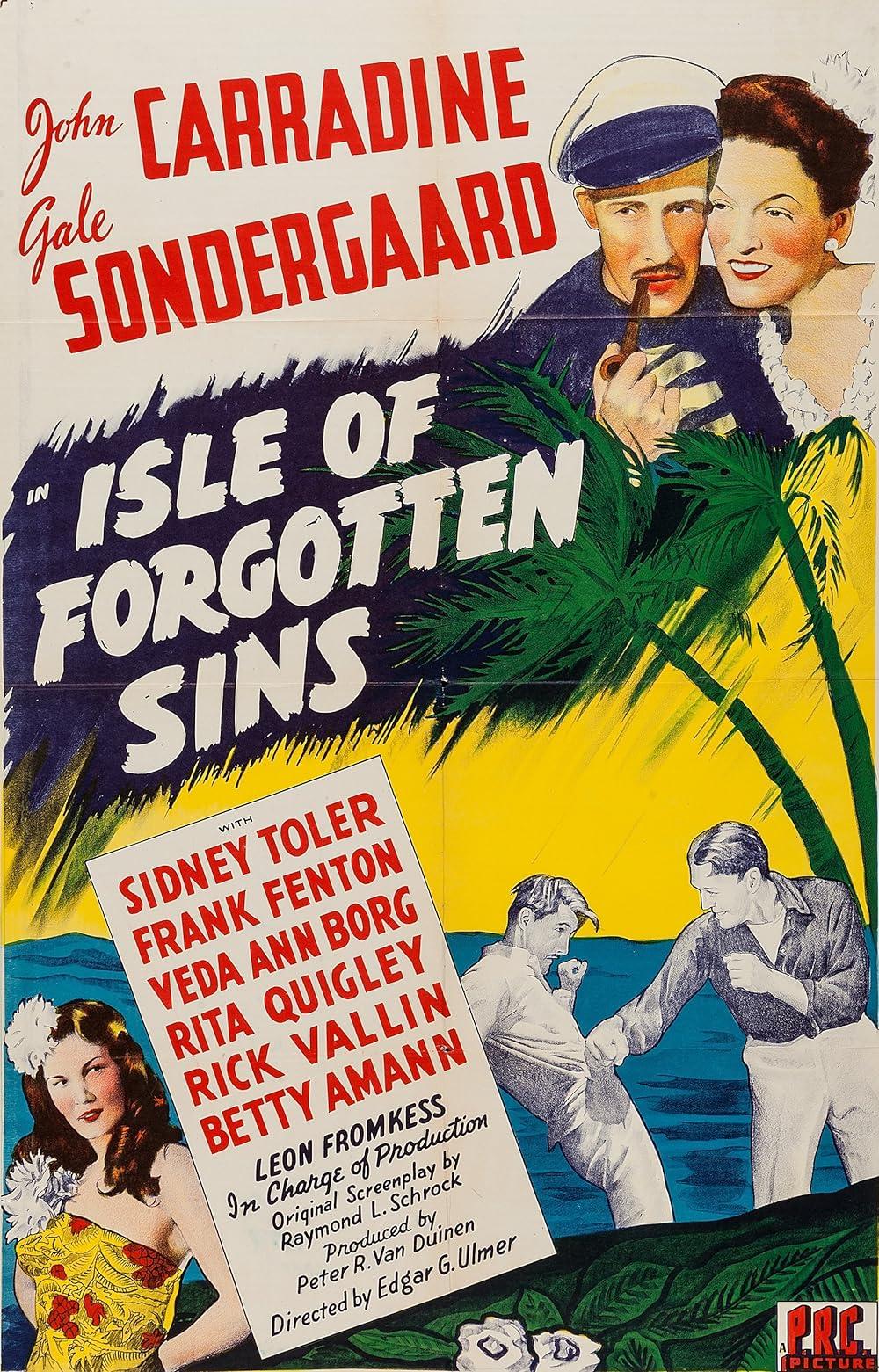 Isle of Forgotten Sins (1943) Cover