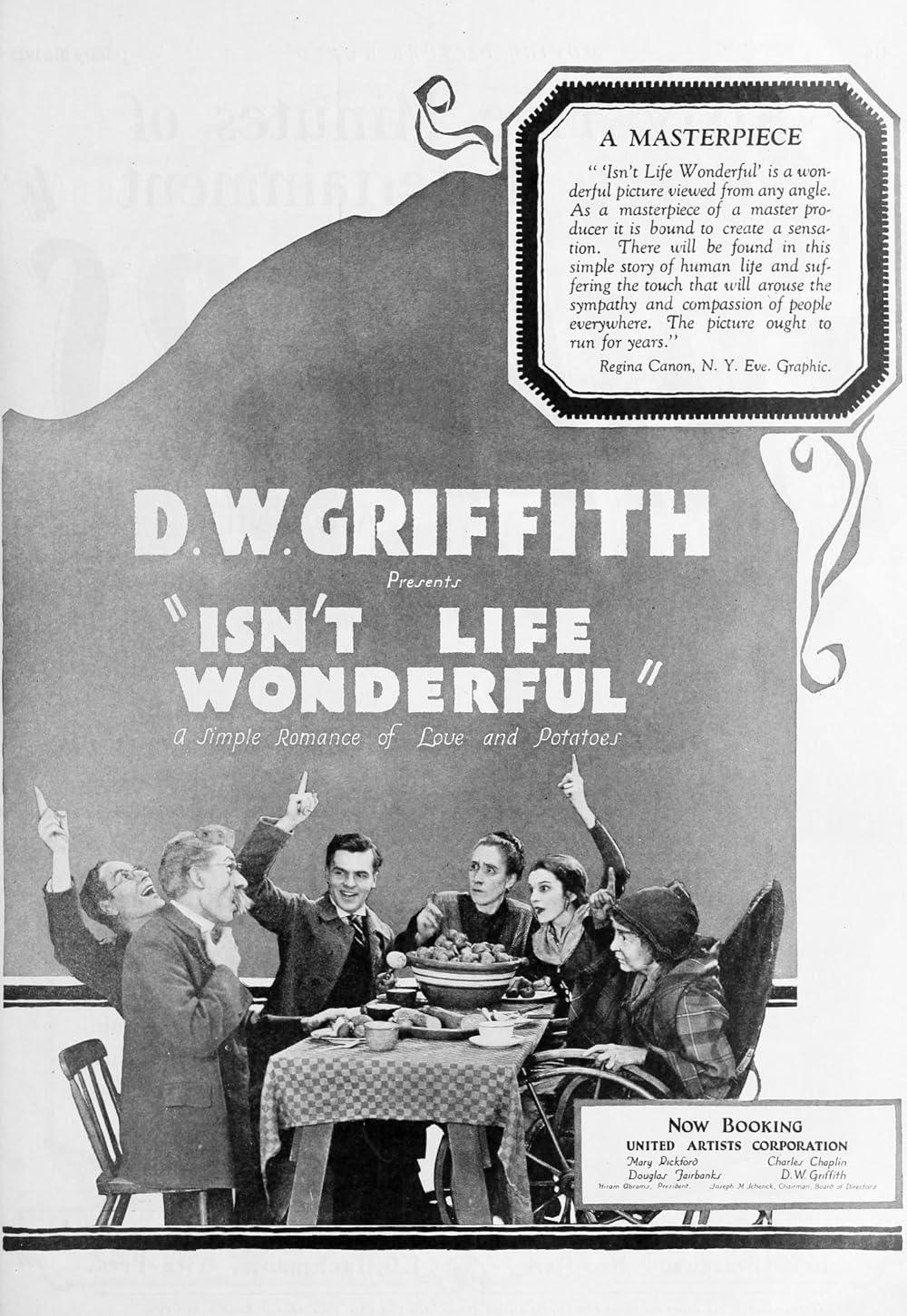 Isn’t Life Wonderful (1924) Cover