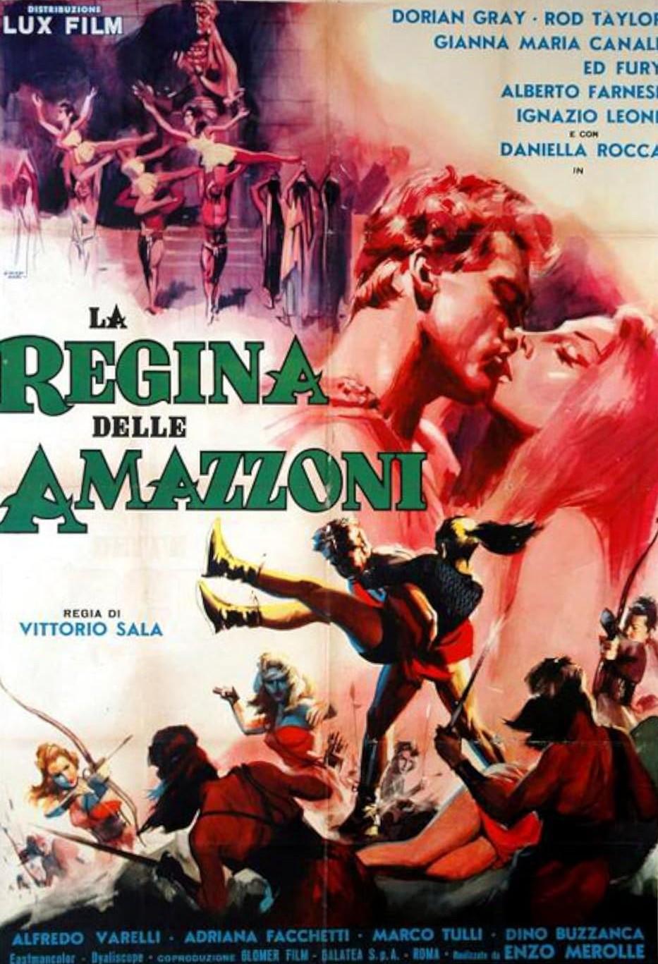 La regina delle Amazzoni (1960) Cover