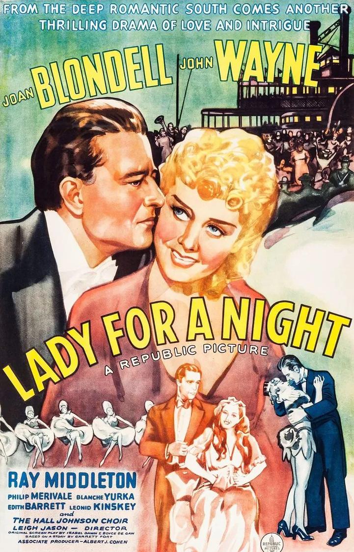 Lady for a Night (1942) Cover