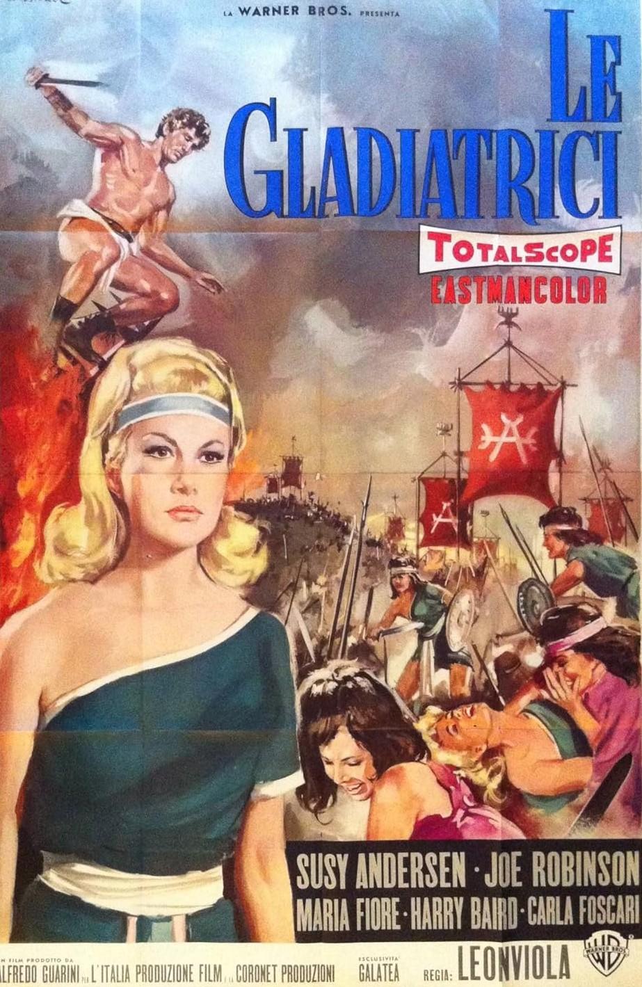 Le gladiatrici (1963) Cover